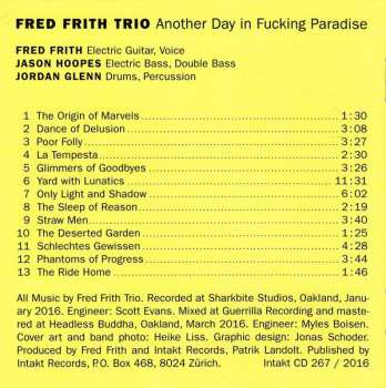 CD Fred Frith Trio: Another Day In Fucking Paradise 436260