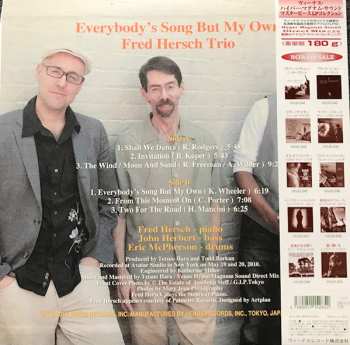LP The Fred Hersch Trio: Everybody's Song But My Own LTD 463235