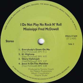 LP Fred McDowell: I Do Not Play No Rock 'N' Roll LTD 154517