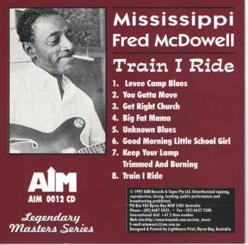 CD Fred McDowell: Train I Ride 273503