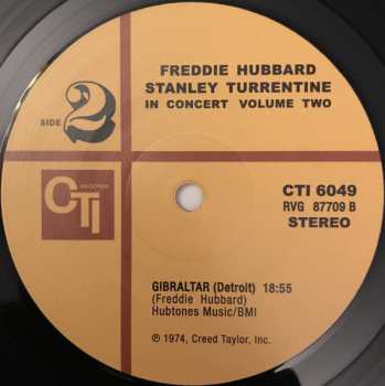 2LP Freddie Hubbard: In Concert Volume One & Two LTD 75435