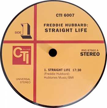 LP Freddie Hubbard: Straight Life LTD 137453