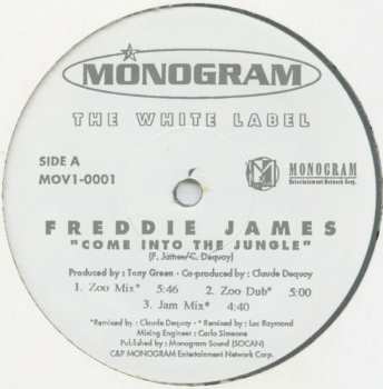 Album Freddie James: Come Into The Jungle