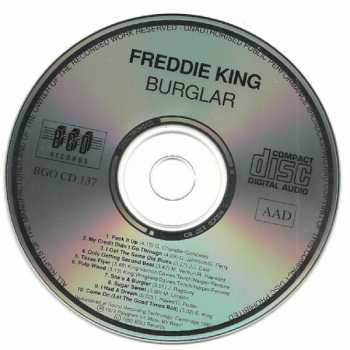 CD Freddie King: Burglar