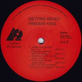 LP Freddie King: Getting Ready... LTD 143218