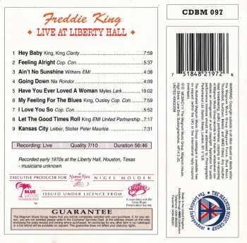 CD Freddie King: Live At Liberty Hall 382007
