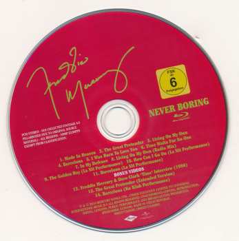 3CD/DVD/Box Set/Blu-ray Freddie Mercury: Never Boring LTD