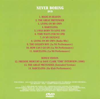 3CD/DVD/Box Set/Blu-ray Freddie Mercury: Never Boring LTD