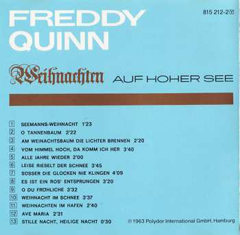 CD Freddy Quinn: Weihnachten Auf Hoher See 120462