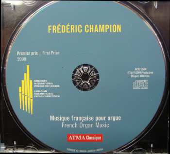 CD Frédéric Champion: Musique Francaise Pour Orgue - French Organ Music 331278