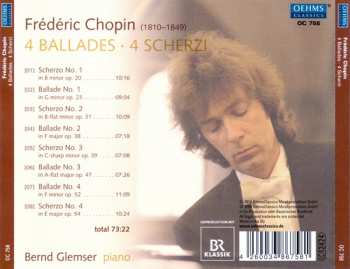 CD Frédéric Chopin: 4 Ballades • 4 Scherzi 333330