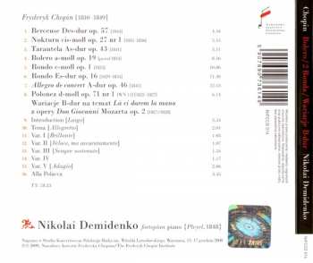 CD Frédéric Chopin: Bolero / 2 Ronda / Wariacje B-dur 309160