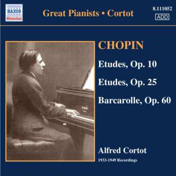 Album Frédéric Chopin: Chopin: Etudes, Op. 10 - Etudes, Op. 25 - Barcarolle, Op. 60