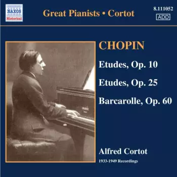 Frédéric Chopin: Chopin: Etudes, Op. 10 - Etudes, Op. 25 - Barcarolle, Op. 60