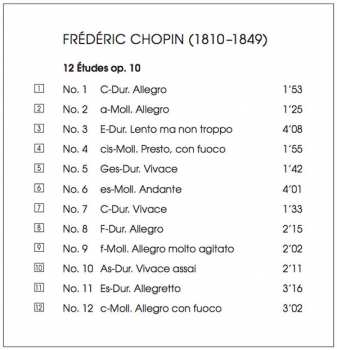CD Frédéric Chopin: Etudes 319611