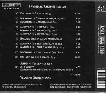 SACD Frédéric Chopin: Fantaisie, Ballades, Mazurkas, Nocturnes 268357