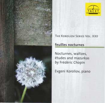 CD Frédéric Chopin: Feuilles Nocturnes 450861