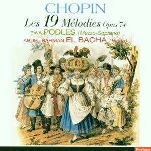 Album Frédéric Chopin: Les 19 Mélodies Opus 74 Posthume