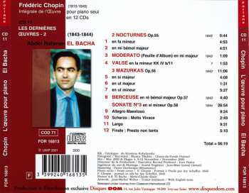 CD Frédéric Chopin: Les Dernières Oeuvres - 2 (1843-1844) 219960
