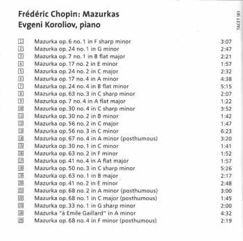 CD Frédéric Chopin: Mazurkas 281463