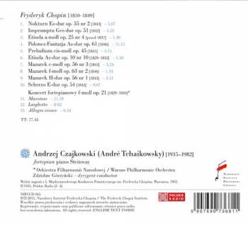 CD Frédéric Chopin: Mazurki; Scherzo Op. 54; Koncert Fortepianowy F-Moll 284602