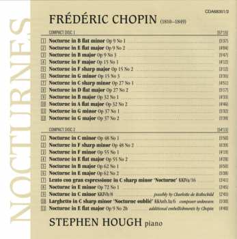 2CD Frédéric Chopin: Nocturnes 221639