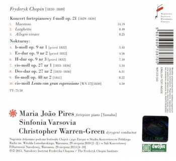 CD Frédéric Chopin: Piano Concerto In F Minor, Op. 21; Nocturnes  181670