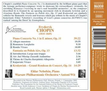 CD Frédéric Chopin: Piano Concerto No. 1 346531