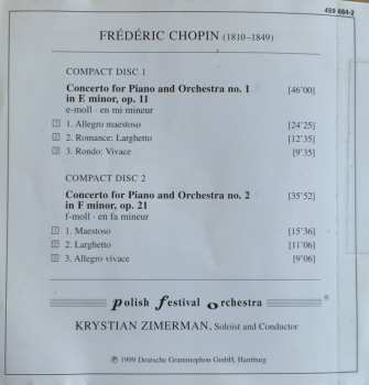 2CD Frédéric Chopin: Piano Concertos Nos. 1 & 2 45035