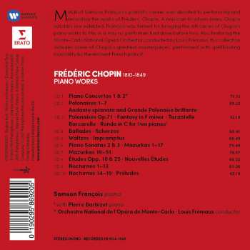 10CD/Box Set Frédéric Chopin: Piano Works 113235