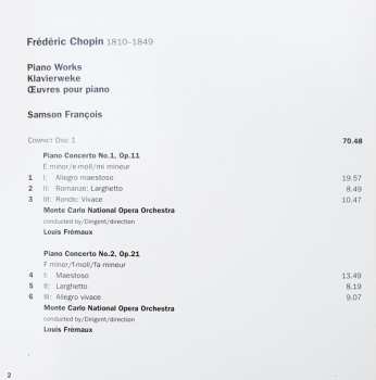 10CD/Box Set Frédéric Chopin: Piano Works 529689