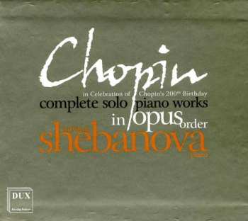 10CD Frédéric Chopin: Sämtliche Klavierwerke 310601