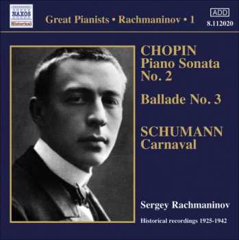 Album Frédéric Chopin: Sergej Rachmaninoff Vol.1