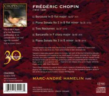 CD Frédéric Chopin: Piano Sonatas 2 & 3 340706