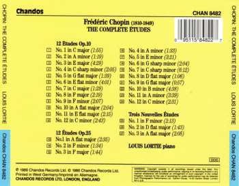 CD Frédéric Chopin: The Complete Etudes – Op.10, Op.25, Trois Nouvelles Études 431575