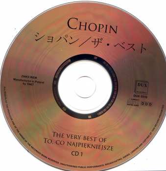 2CD Frédéric Chopin: The Very Best Of Chopin 188651