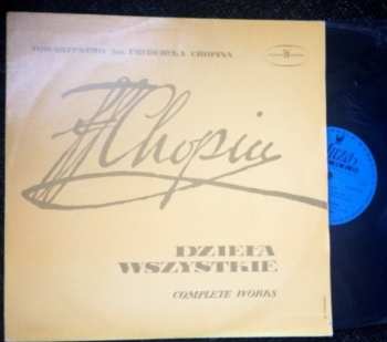 Album Frédéric Chopin: Towarzystvo Im. Fryderyka Chopina - Dzieła Wszystkie (Complete Works)