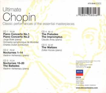 5CD/Box Set Frédéric Chopin: Ultimate Chopin - The Essential Masterpieces 45316