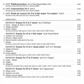 3CD Frederic Lamond: The Liszt Recordings & HMV & Electrola Electrical Recordings 235445