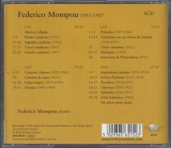 4CD Frederic Mompou: Complete Piano Works 476770