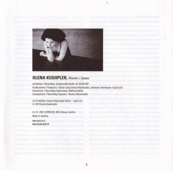 CD Frederic Mompou: Preludes, Canciónes Y Danzas, Impresiones Intimas 191198