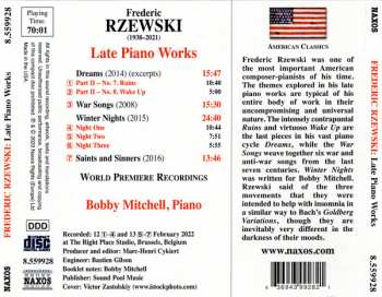 CD Frederic Rzewski: Late Piano Works 461679