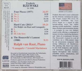 CD Frederic Rzewski: Four Pieces • Hard Cuts • The Housewives' Lament 119748