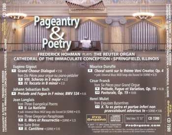 CD Frederick Hohman: Pageantry & Poetry 510432
