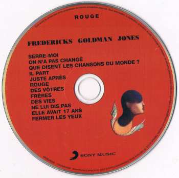 CD Fredericks Goldman Jones: Rouge DIGI 328130