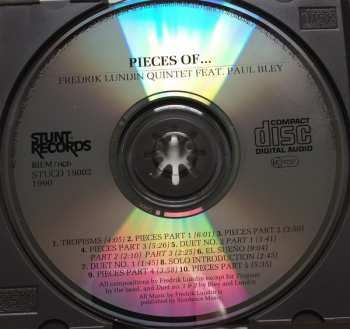 CD Fredrik Lundin Quintet: Pieces Of... 256182