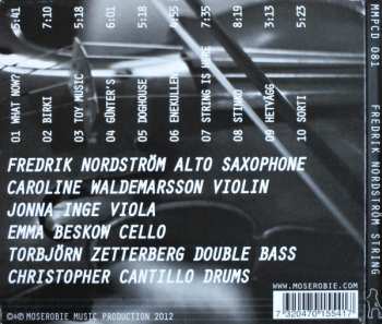 CD Fredrik Nordström: String 346044
