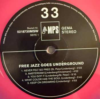 LP/EP Free Orbit: Free Jazz Goes Underground CLR | LTD | NUM