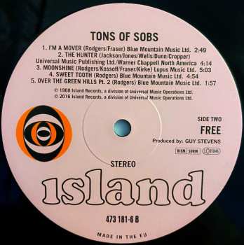 LP Free: Tons Of Sobs 36914