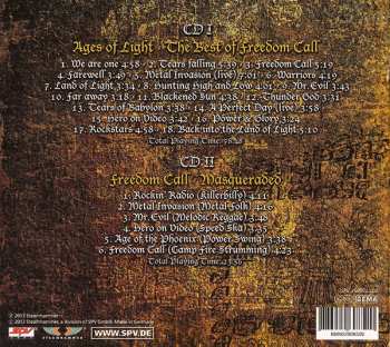2CD Freedom Call: Ages Of Light (1998 - 2013) DIGI 286982